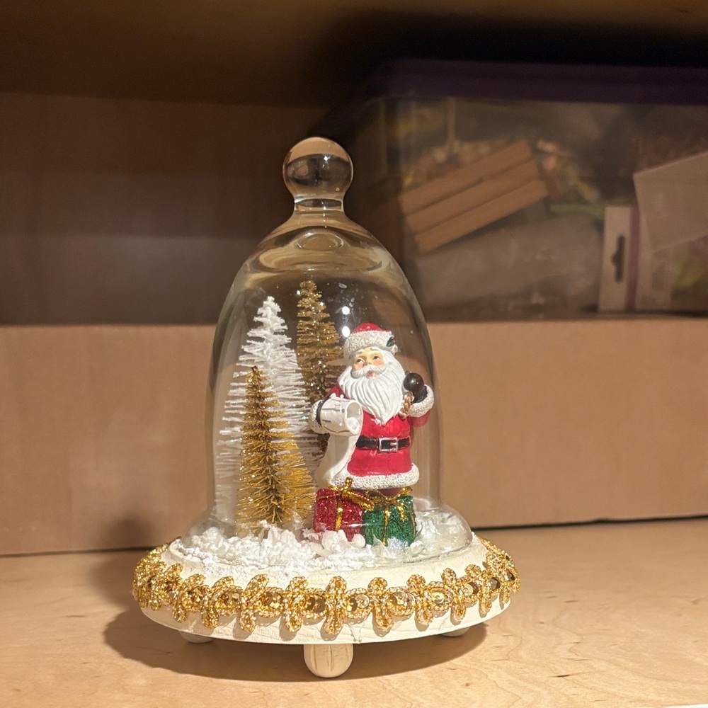 Globe Christmas decor